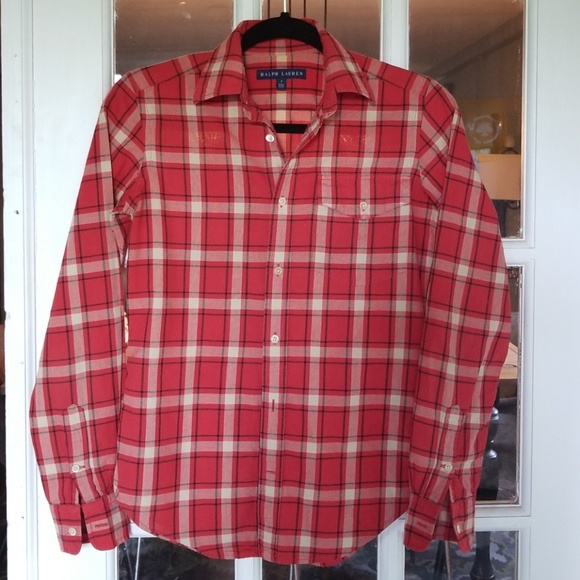 Ralph Lauren Tops - Ralph Lauren Plaid Shirt Ralph Lauren Tops - Ralph Lauren Plaid Shirt